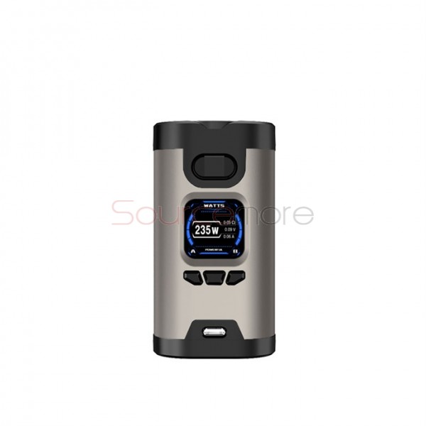 Hcigar Wildwolf 235W TC Mod - Silver Black