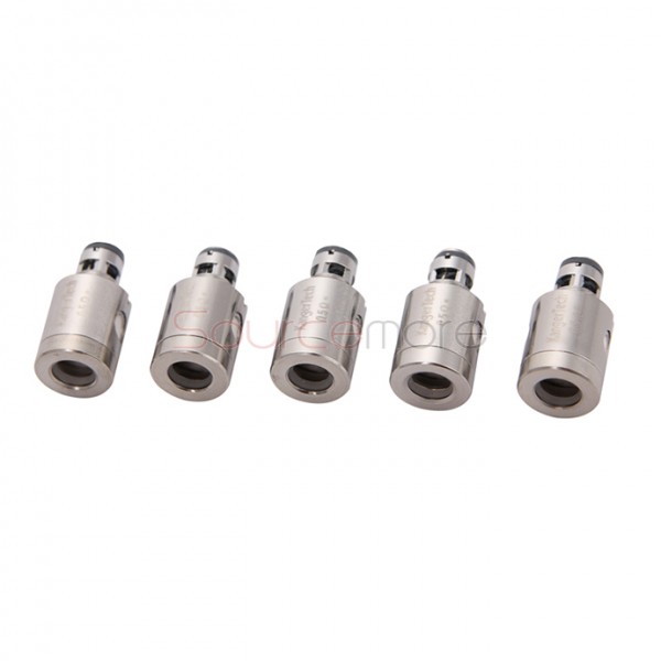 Kanger Ceramice Replacement Coil Head with Kanthal A1 Wire Support 35W-60W for Subtank and Toptank 5pcs-0.5ohm