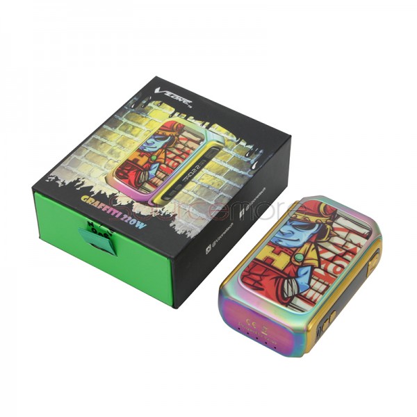 Vzone Graffiti 220W Box Mod - Rainbow