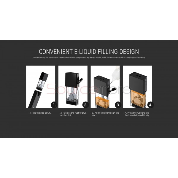 Smok Fit 2ml with 250mah All-in-One Starter Kit-Red