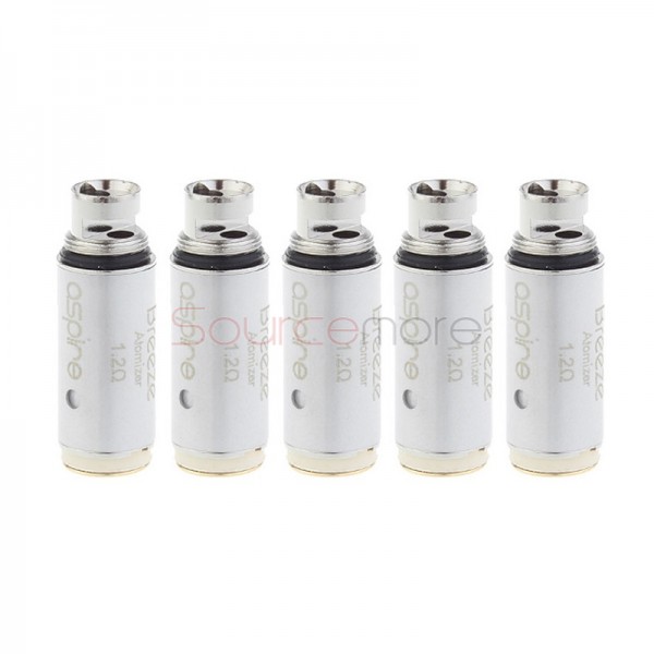 Aspire Breeze Replacement Coil Head 5pcs - TPD 1.2ohm