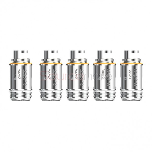 Aspire PockeX Replacement Coil Head 5pcs - 1.2ohm
