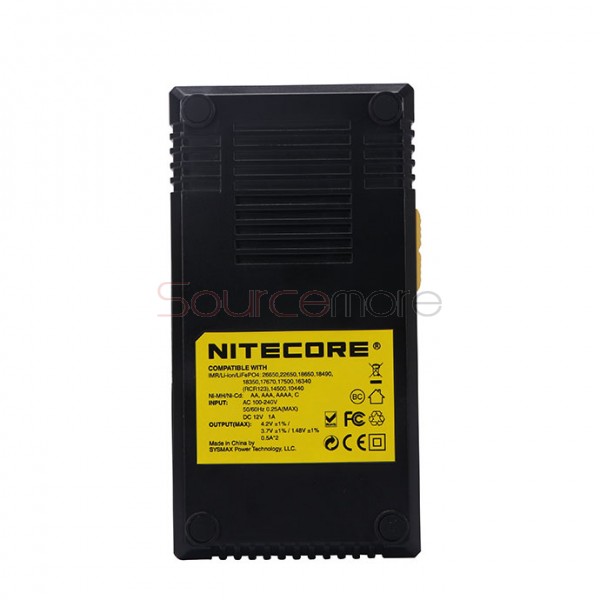 Nitecore D2 Digicharger with 2 Channels for Li-ion Battery - EU Plug