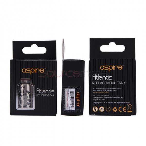 Aspire Replacement Hollowing Tank for Atlantis Clearomizer
