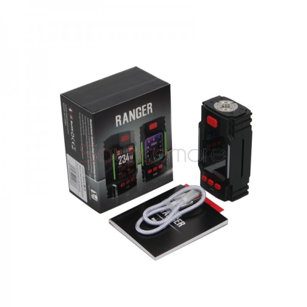 Hugo Vapor Ranger GT234 Box Mod - Black