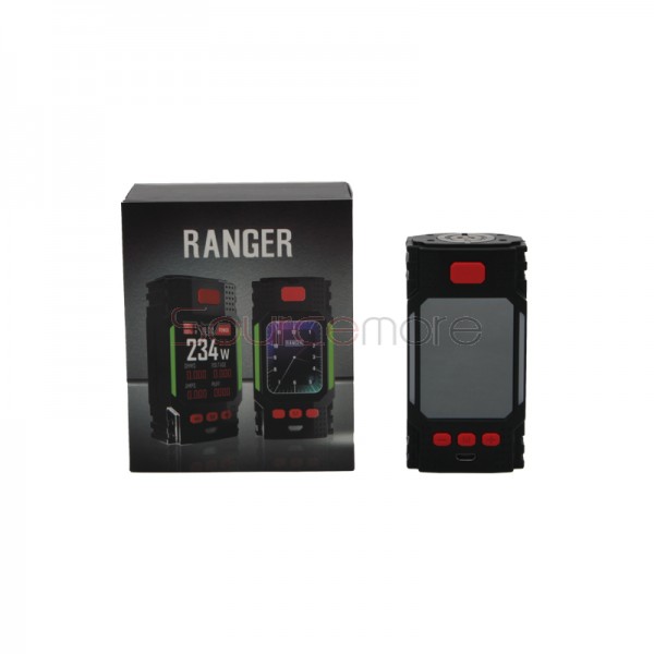 Hugo Vapor Ranger GT234 Box Mod - Black