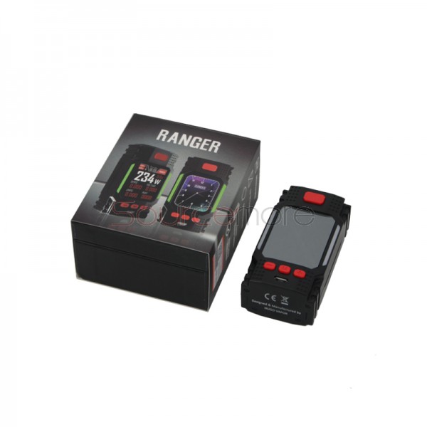 Hugo Vapor Ranger GT234 Box Mod - Black