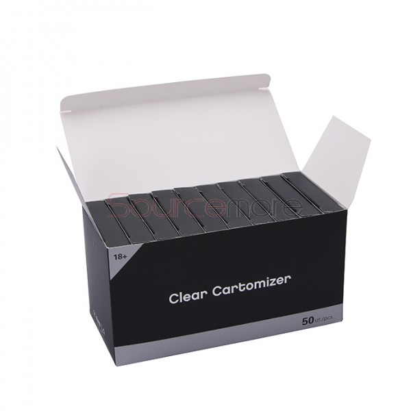 5pcs Kangertech EVOD 2 Clearomizer BDC Pyrex Glass-Red