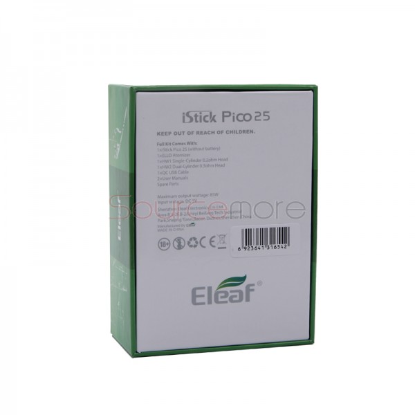 Eleaf iStick Pico 25 with ELLO Kit 2ml