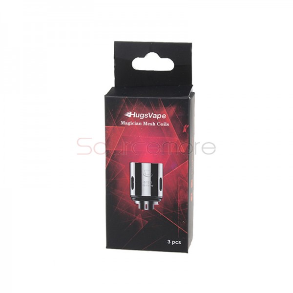 3pcs Hugsvape Magician Kanthal Triple Mesh Coil