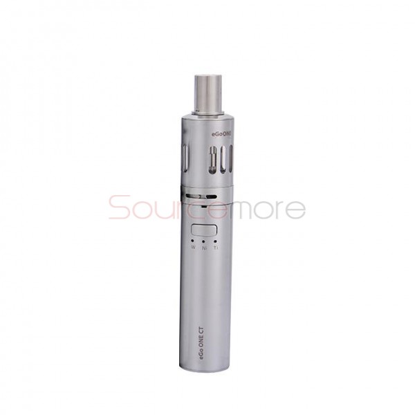 Joyetech eGo ONE CT Starter Kit 1100mah/1.8ml Standard Vesion CT/CW Mode Kit with US Plug-Silver