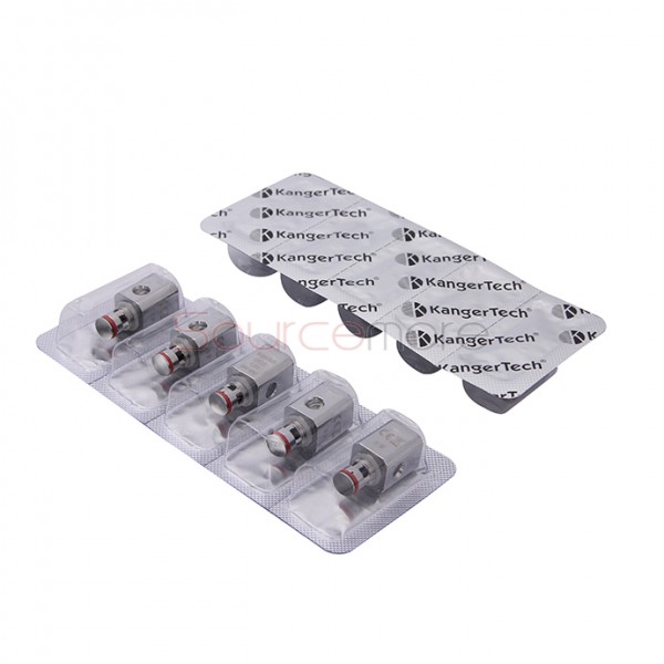 Kangertech Replacement Organic Cotton Coil for Subtank 5pcs - 0.5ohm