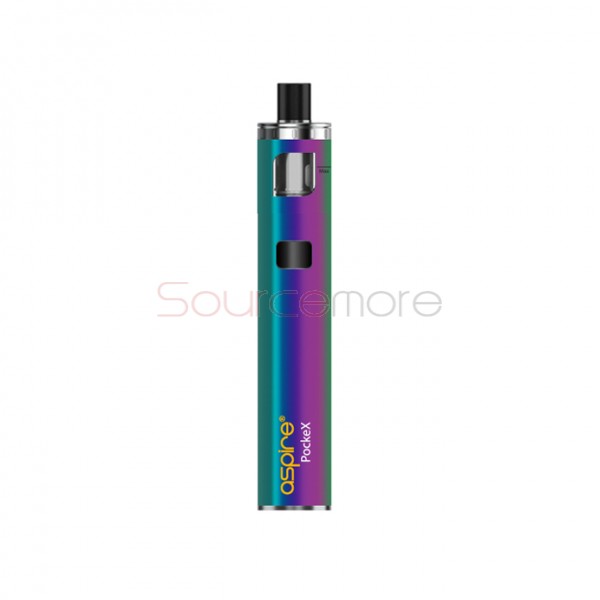 Aspire PockeX Pocket AIO Starter Kit 1500mAh - Rainbow