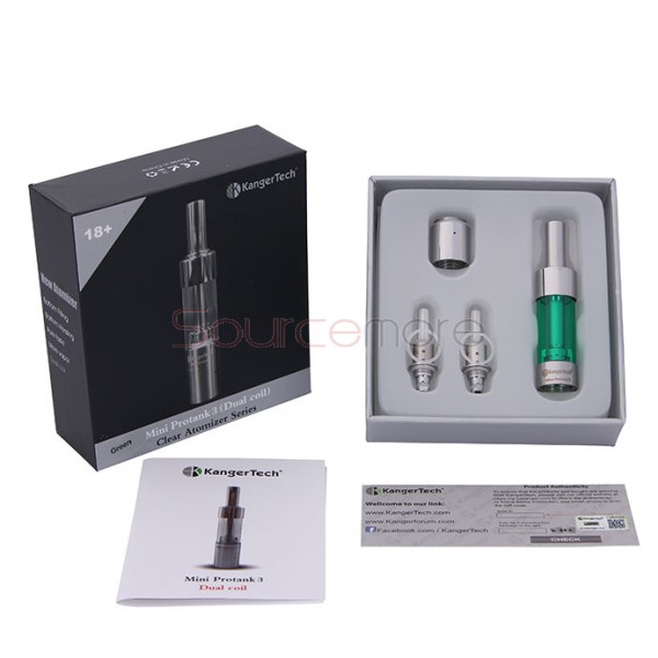 Kanger Mini Protank 3 Atomizer 1.5ml-Green