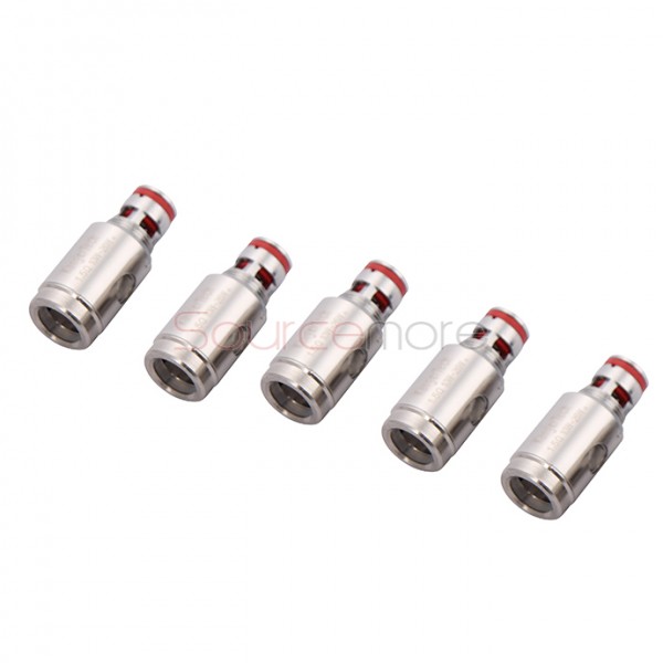 Kanger SSOCC Stainless Steel Organic Cottom Coil Vertical Coil Cylindrical 5pcs-1.5ohm