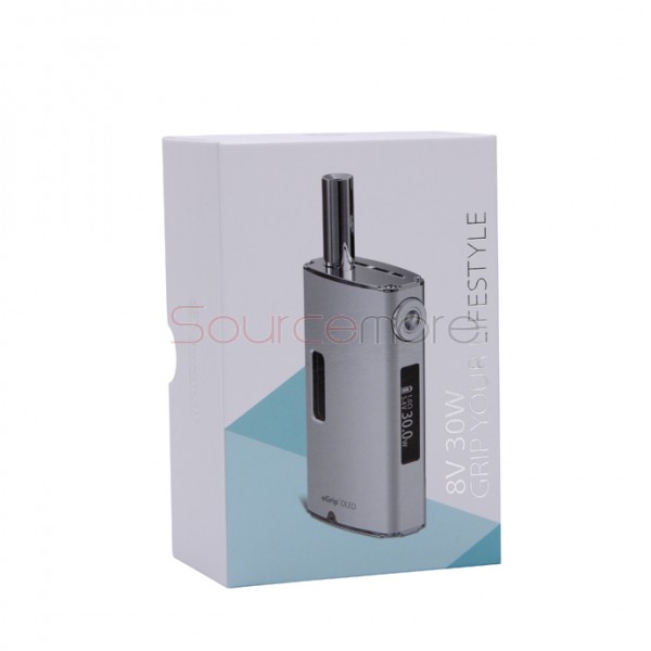 Joyetech eGrip OLED 30W CL Version Starter Kit VV/VW Mode 1500mah/3.6ml Capacity US Plug-Blue