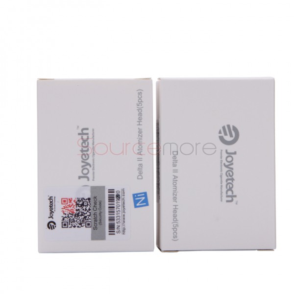 Joyetech  LVC VT Coil Head for Delta II with Gold Plated Connection 5pcs LVC-Ni 200 Replacement Coil 0.3ohm 