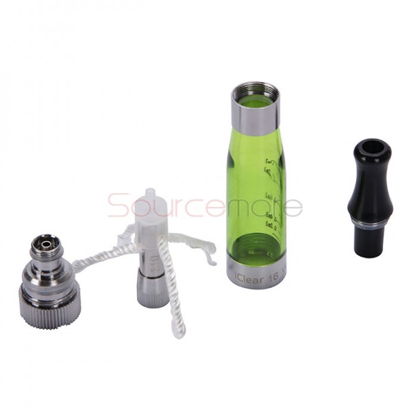 5pcs Innokin iClear 16 1.6ml Atomizer - green