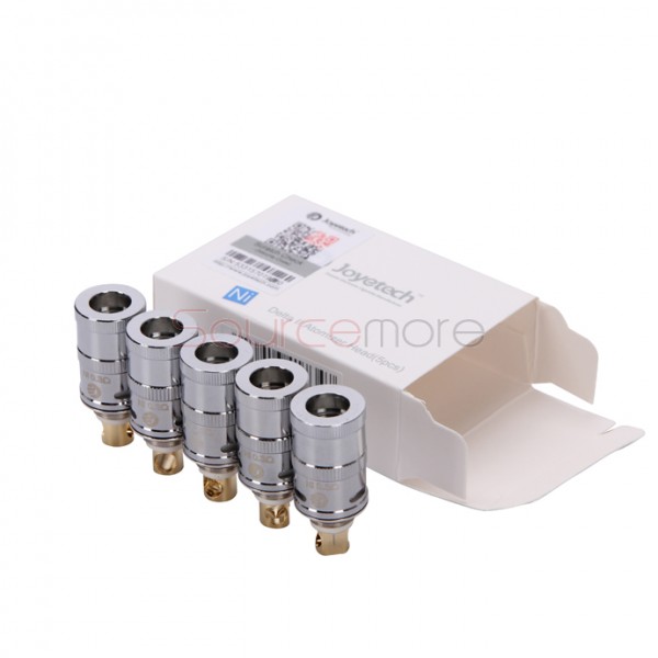 Joyetech  LVC VT Coil Head for Delta II with Gold Plated Connection 5pcs LVC-Ni 200 Replacement Coil 0.3ohm 