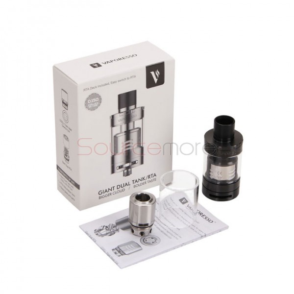 Vaporesso Giant Dual Tank - Black