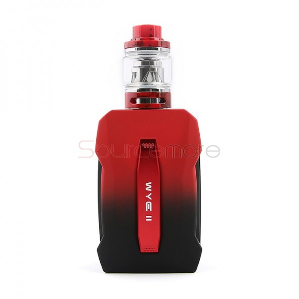 Tesla WYE II 215W Kit with Resin Tank - Black Red