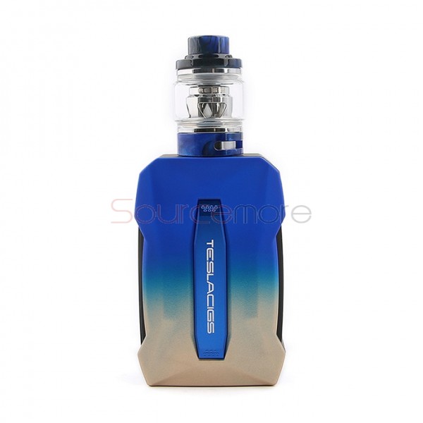 Tesla WYE II 215W Kit with Resin Tank - Blue Gold