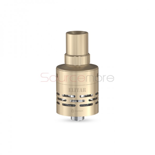 Joyetech Elitar Atomizer with 2ml Liquid Capacity and Top-filling Top Airflow Control- Golden