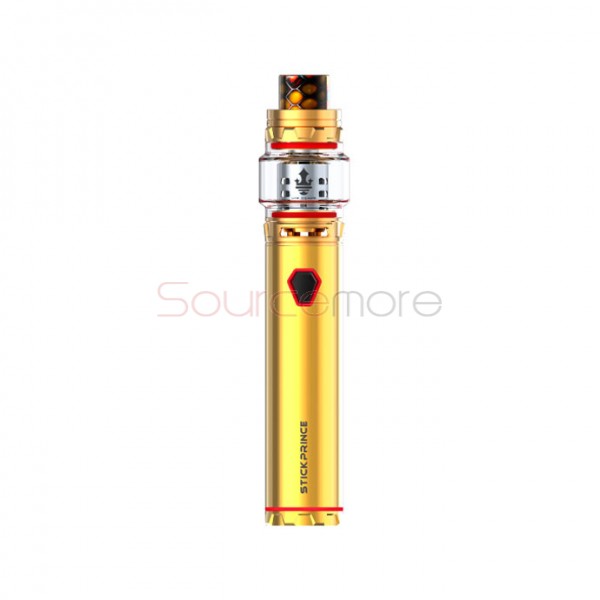 Smok Stick Prince Kit 3000mah Stick Prince Battery with 8ml TFV12 Prince Tank-Gold