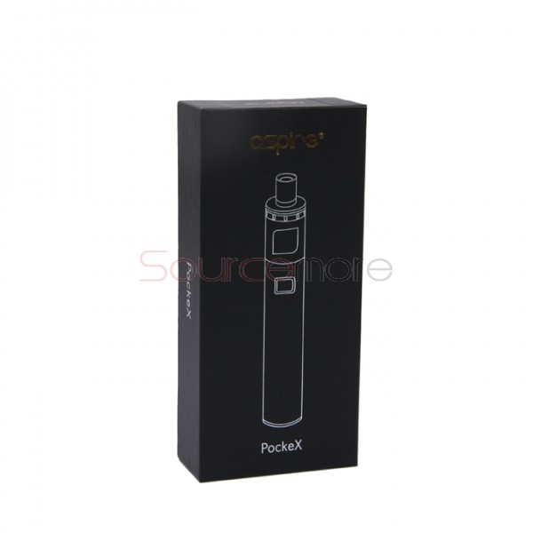 Aspire PockeX Pocket AIO Starter Kit 1500mAh - Stainless Steel