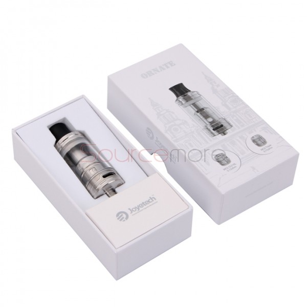 Joyetech Ornate Atomizer with 6.0ml Capacity and Considerable Airflow Inlet