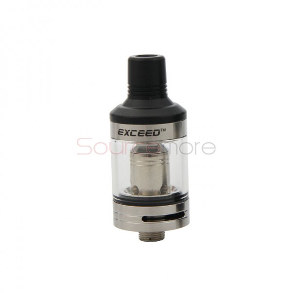 Joyetech Exceed D19 Bottom Airflow Control Atomizer with 2.0ml Capacity-Silver