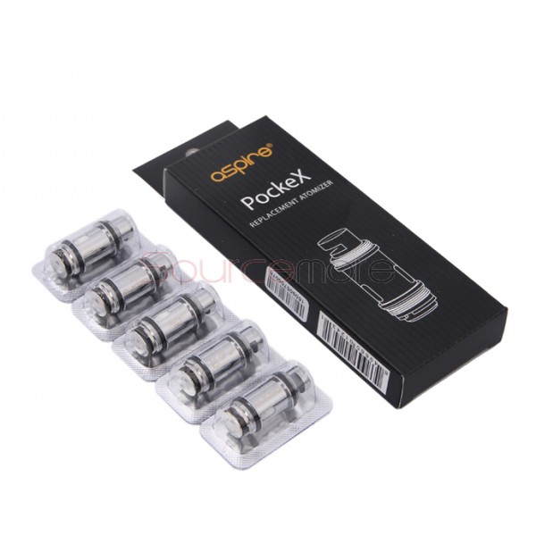 Aspire PockeX Replacement Coil Head 5pcs