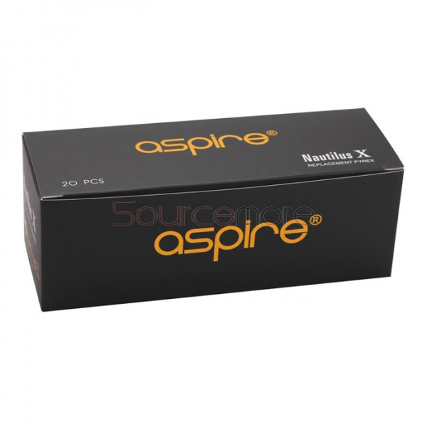 Aspire Replacement Pyrex Glass Tube for Nautilus X Tank -Frosted