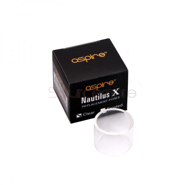 Aspire Replacement Pyrex Glass Tube for Nautilus X Tank -Clear