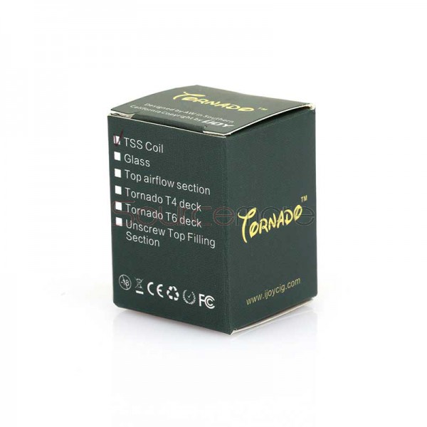 IJOY Tornado TSS Coil 10pcs