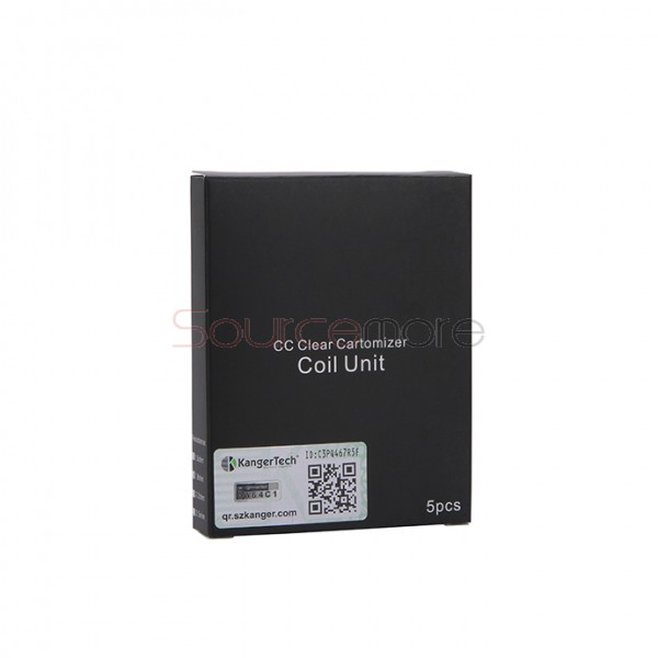 Kanger CC Coil Unite T2 Replacement Coil Head 5pcs-1.8ohm