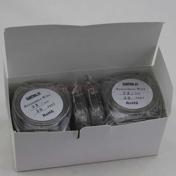 Kanthal A1 Resistance Wire for Rebuildable Atomizers 22GA 30 Feet Heat Resistant Material