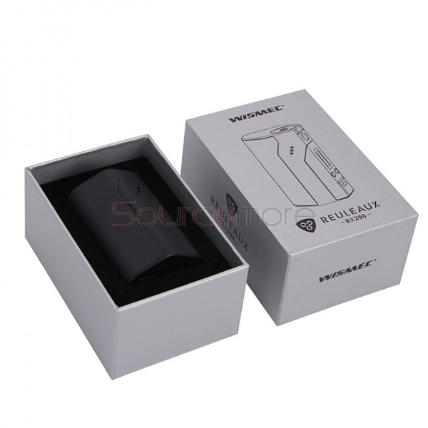 Wismec RX200 Reuleaux 200W TC Mod - Black