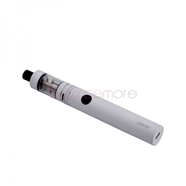 Kanger SUBVOD Starter Kit 1300mah SUBVOD Battery with 3.2ml Nano Atomizer(SSOCC Coil Head)  - White