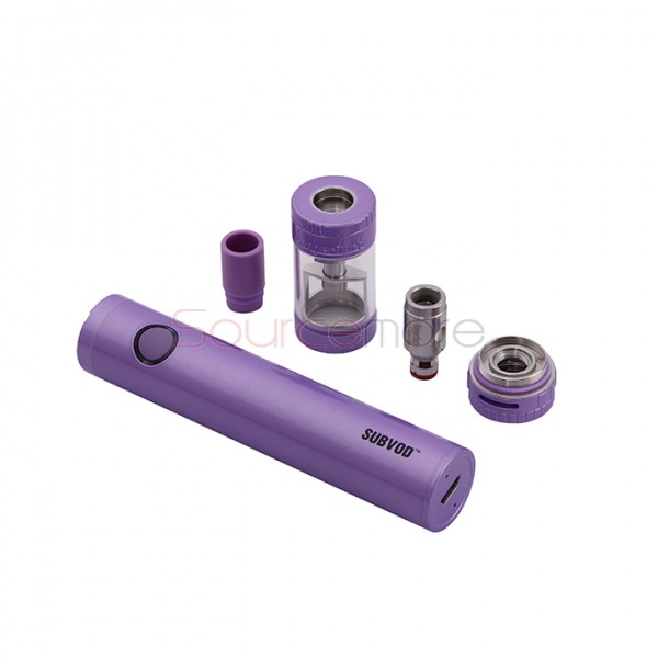 Kanger SUBVOD Starter Kit 1300mah SUBVOD Battery with 3.2ml Nano Atomizer(SSOCC Coil Head)   - Purple