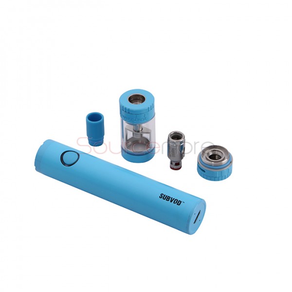 Kanger SUBVOD Starter Kit 1300mah SUBVOD Battery with 3.2ml Nano Atomizer(SSOCC Coil Head) - Blue