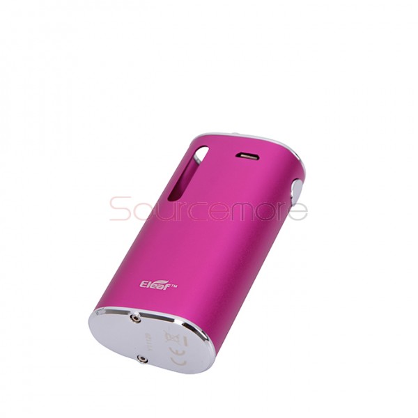 Eleaf iStick Basic 2300mah Mod Battery Simple Packing Magnetic Connector Side Liquid View Window-Pink