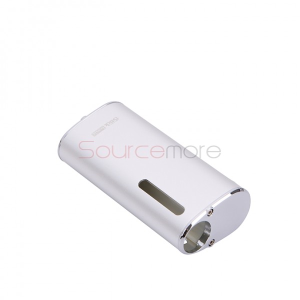 Eleaf iStick Basic 2300mah Mod Battery Simple Packing Magnetic Connector Side Liquid View Window-Silver