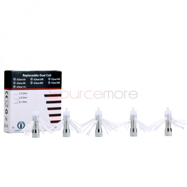 5PCS Innokin iClear 30 Replacement Coil Heads - 1.5ohm