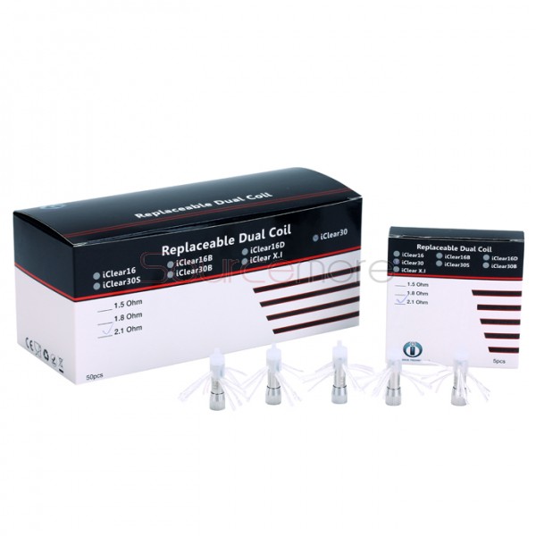 5PCS Innokin iClear 30 Replacement Coil Heads - 1.5ohm
