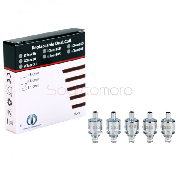 5PCS Innokin iClear 16B / 16D Replacement Coil Heads - 1.5ohm