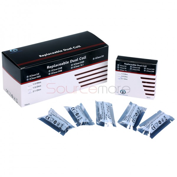 5PCS Innokin iClear 30S Replacement Coil Heads - 1.8ohm