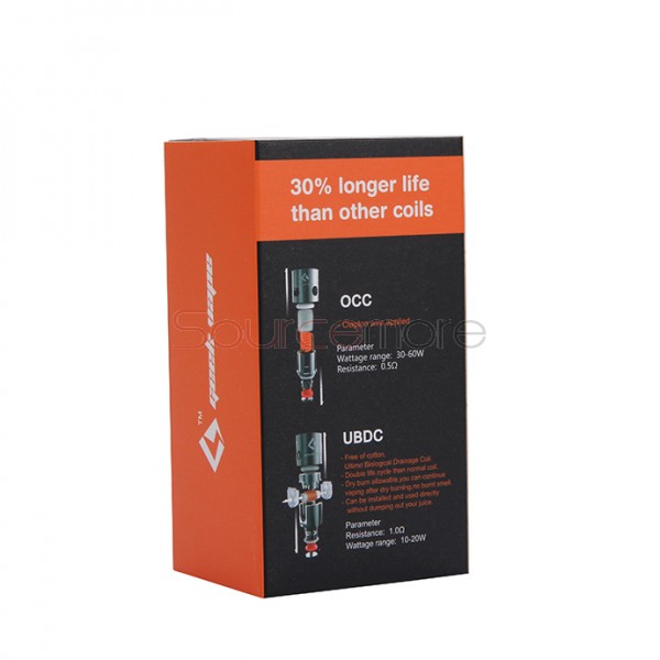 Geek Vape Aeolus Sub Ohm Tank Full Kit - Stainless Steel