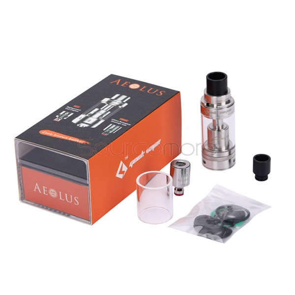 Geek Vape Aeolus Sub Ohm Tank Full Kit - Stainless Steel