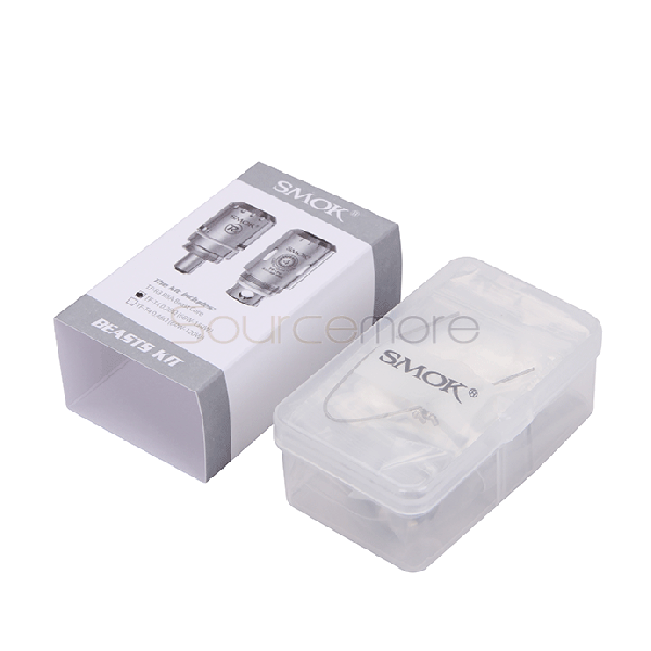SMOK TF-R3 RBA Rebuildable Triple Clapton Core Replacement Coil with 0.16ohm T4 Pre-installed Coil Set for TFV4/TFV4 Mini Tank 